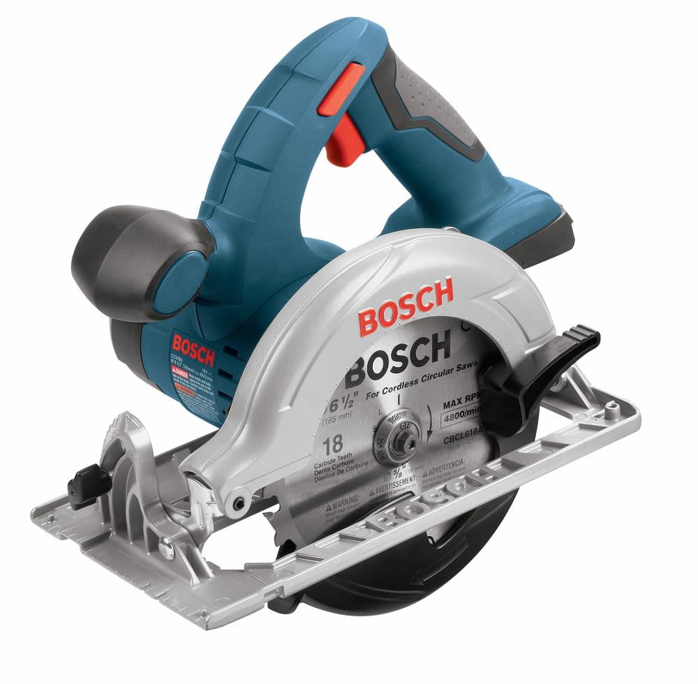 Bosch CCS180B 18v Battery Powered 6 1/2 Inch Cordless Circular Saw, Tool Only