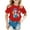 Red, variant on MEZZALL Kid Girls Cute Graphic T-Shirt Round Neck Short Sleeve Tee Summer Casual Tshirts Tops, Black, 11-12 Years