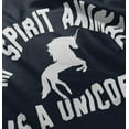 thumbnail image 4 of My Spirit Animal is a Unicorn Youth T Shirt Tee Girls Infant Toddler Brisco Brands 2T, 4 of 5
