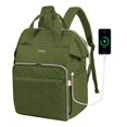 thumbnail image 1 of Mochila Leudes para tejer, organizador de hilo, color verde, 1 of 7