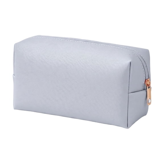 Small Travel Makeup Organizer, Compact Portable Cosmetic Storage Bag, Mini Beauty Pouch For Daily Essentials, Small Makeup Organizer For Purse And Carry-On Luggage(Light Blue)