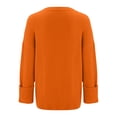 thumbnail image 4 of Bovemsi Womens Sweaters Cozy Women's Round Neck Long Sleeve Solid Color Pullover Sweater Fashion Loose Top Business Casual Sweaters, 4 of 8