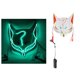 thumbnail image 4 of Props de Halloween para adultos con de zorro LED verde fluorescente Zulema Cubierta de Cosplay de Halloween, 4 of 8
