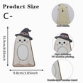 thumbnail image 5 of 7x6 Inch Tabletop Picture Frames, 1 Pack, Wooden Witch Hat Ghost Shape Photo Frame for Halloween Mantel, Tiered Tray and Party Decor, 5 of 5