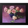 thumbnail image 2 of Strube, Ling 18x15 Black Modern Framed Museum Art Print Titled - Rose Bouquet II, 2 of 5
