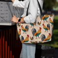 thumbnail image 7 of Naloa Rooster Large Capacity Beach Bag, Waterproof Sandproof Beach Swim Pool Bag Tote Bag for Women, 7 of 7