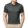 thumbnail image 2 of JOANKDMI Patterned Shirts for Men Short Sleeve Casual Golf Tops Lightweight Breathable Classic Fit Button Down Tennis Shirts Everyday Workwear, M-4XL, 2 of 8