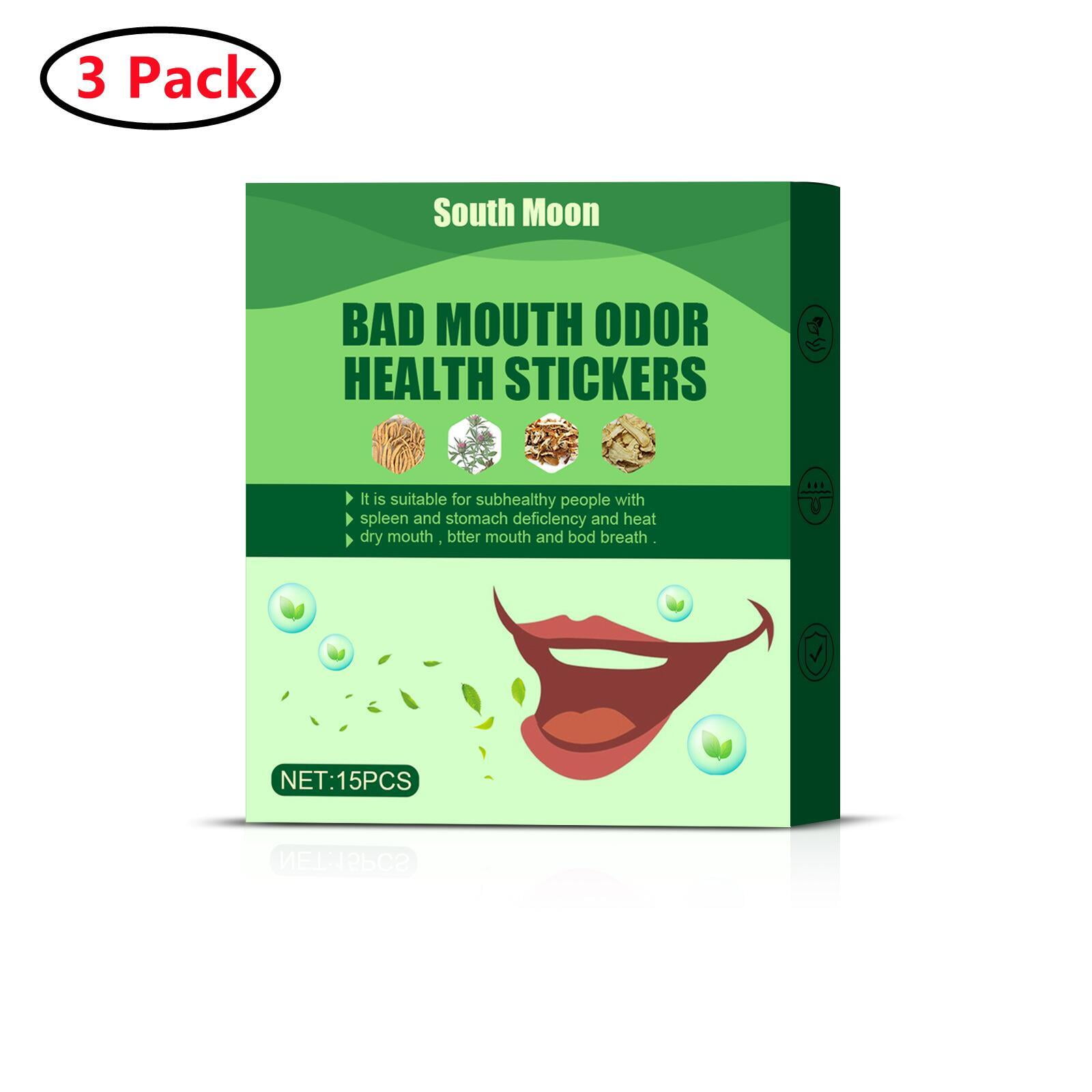 Bad Breath Treatment Patch Portable Mouth Odor Health Care Stickers for