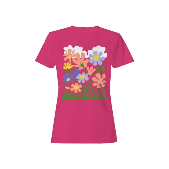 Floral Garden Wall Art Women's T-shirt