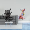 thumbnail image 2 of Figura de mesa,Estantes de sujetalibros Estatua de sujetalibros,Sujetalibros decorativos para libros pesados ​​Decoración del hogar,Figura decorativa,Estatua de perro, 2 of 8