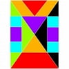 Ashley Productions ASH10063 Math Die Cut Magnets Tangrams