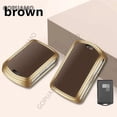 thumbnail image 6 of Zinc alloy+leather Car Remote Key Case Cover Shell For Volvo A 3 buttons key case S60 S90 XC40 XC60 XC90 V60 V90 C40 Accessories, 6 of 8