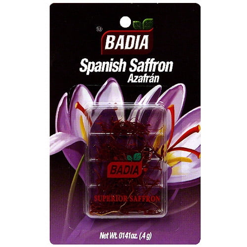 Badia Spanish Saffron Threads, 0.4GM (Pack of 12) by Generic