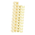 thumbnail image 2 of Pinzas para trenzas, cuentas para rastas, anillos ajustables para el cabello, accesorios para rastas, joyería para trenzas de cabello para carnaval, Oro 40 piezas, 2 of 8