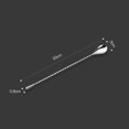 thumbnail image 5 of Xinyolin Stirring Spoon Long Handle Mixing Spoon Easy to Clean Smooth Surface Stainless Steel Dessert Spoon for Home, 5 of 8