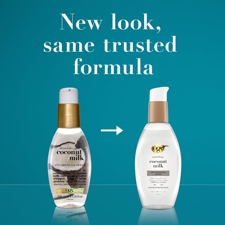 OGX Nourishing + Coconut Milk Anti-Breakage Hair Serum, Leave-In