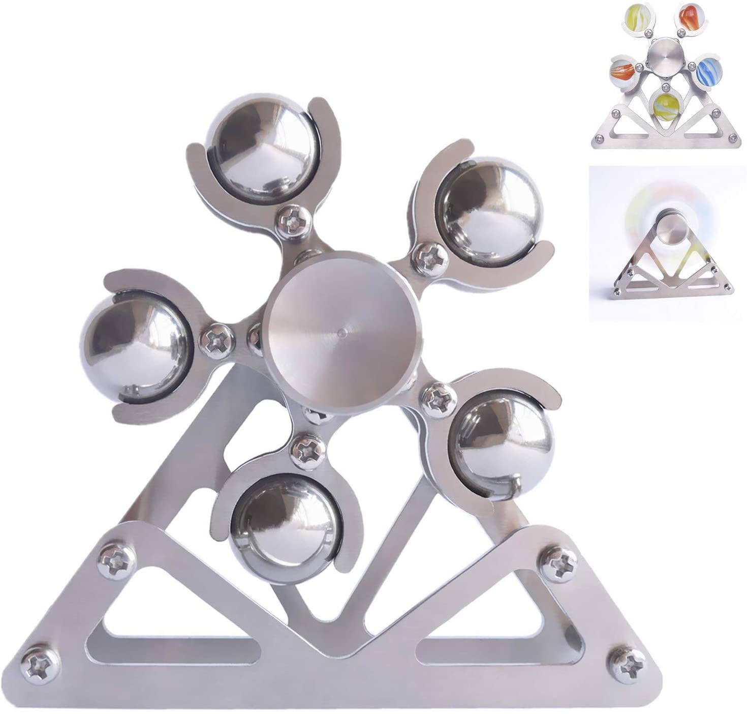 Unique Kinetic Spinning Desk Toy Anti-stress Reliever Fidget Spinner Finger Toys 