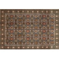 thumbnail image 1 of Ahgly Company Machine Washable Indoor Rectangle Traditional Bakers Brown Area Rugs, 2' x 3', 1 of 7