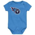 thumbnail image 3 of Newborn Outerstuff Tennessee Titans Little Tike 3-Piece Bodysuit Set, 3 of 4