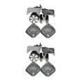 thumbnail image 3 of crativent Roulettes Pivotantes Robustes 2 Pcs pour Bagage et Valise avec Rouleau de Voyage à Roulement Fluide A78 Gris 5,3 cm 2 Ensembles, 3 of 6