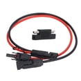 thumbnail image 3 of Solar Panel To SAE Adapter Cable, 10AWG 0.60m  Insulation Dustproof SAE PV Connector Cable  For Motorcycles, 3 of 8
