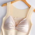 thumbnail image 5 of Thermal Tank Top for Women Fleece Lined Thermal Shirts Sleeveless Tops Camisole Warm Base Layer Vest Cold Weather Beige XXL, 5 of 7