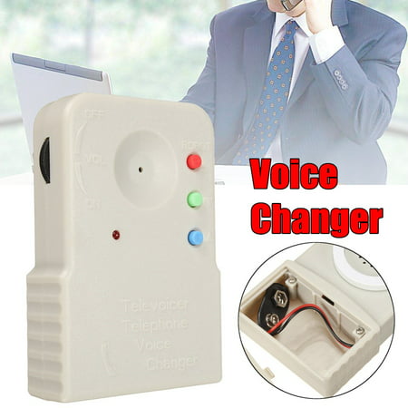 Wireless Mini 8 Multi Voice Changer Synthesizer Digitizer Microphone Disguiser Speaker