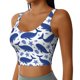 thumbnail image 2 of Balery Whale Sujetadores deportivos con espalda cruzada para mujer, acolchados, sin costuras, de alto impacto, ideales para yoga, gimnasio, entrenamiento y fitness.-Large, 2 of 8