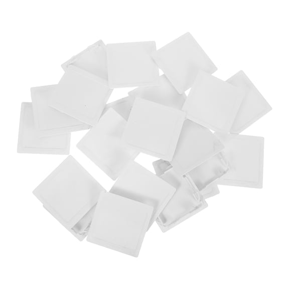 ETEREAUTY 20Pcs Flat Wall Plate Covers White Plastic for Switch and Outlet Protection