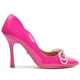 thumbnail image 5 of Zapatilla Stilettos Moño Piedras Elegantes Para Dama rosa 26, 5 of 5