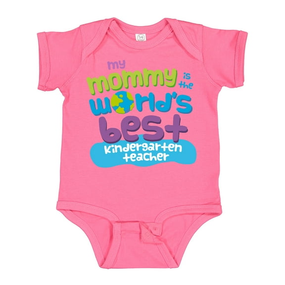 Inktastic Kindergarten Teacher Mom Boys or Girls Baby Bodysuit