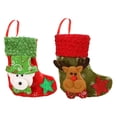 thumbnail image 2 of Ounissouiy Colgante de Navidad Atmósferas de vacaciones temáticas Árbol de Navidad Calcetín colgante Decoración Prop Bolsa de dulces Decoración de Kits de decoración para fiestas Tipo 1 Ounissouiy HA069121-01, 2 of 6