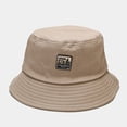 thumbnail image 3 of BODOAO Hot Summer Bucket Hat Unisex Bucket Hat Breathable Detachable Chin Strap Hat Boonie Hat Fishing Hat Lightweight Travel Hat Solid Color Fun Outdoor Vacation Hat Upf 50+ Quick Dry Khaki, 3 of 3