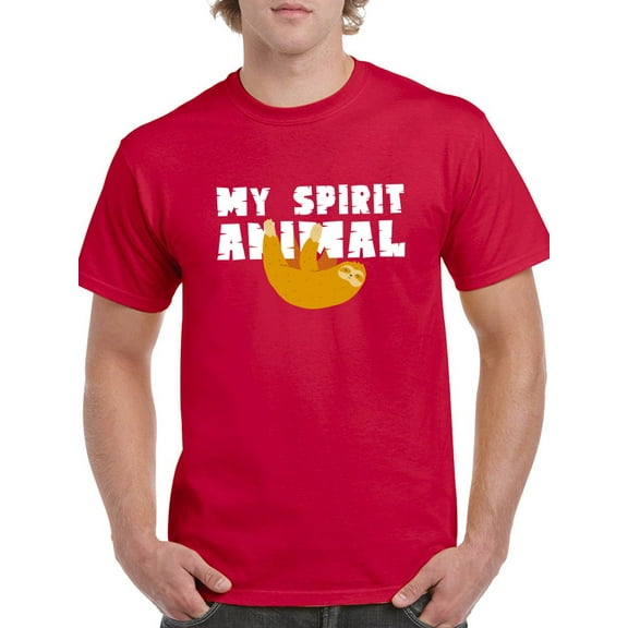 My Spirit Animal Graphic Men T-Shirt, Male Large