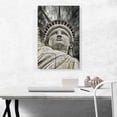 thumbnail image 2 of ARTCANVAS Statue Of Liberty Home decor Canvas Art Print - Size: 26" x 18" (1.50" Deep), 2 of 9