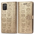 thumbnail image 1 of Funda Cartera FOXDOCK para Samsung Galaxy A02S , Flip PU con Relieve de Gatos y Perros, Tarjetero y Soporte, 1 of 6