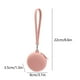 thumbnail image 3 of Bolsa de almacenamiento de pulsera de silicona | Monedero de monedas y organizador de auriculares redondos a prueba de agua | Resistente al polvo Resistente al desgarro | Verde menta ligero |, 3 of 6