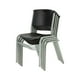 thumbnail image 1 of Paquete de 4 Sillas Apilables Negras Lifetime Comercial, 1 of 6