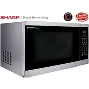 Sharp New 1.4 CF Countertop Microwave Oven, Orville Redenbacher's Certified, ZSMC1464KS