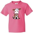 thumbnail image 3 of Inktastic Little Brown Cow Youth T-Shirt, 3 of 5