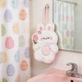 thumbnail image 2 of Deeceymbur Easter Hand Towel Absorbent Flock Material Bunny Design for Kitchen Bathroom Holiday Decor, 2 of 9
