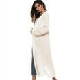 thumbnail image 4 of Pulls Longs Tricotant des Manches Longues Poches Cardigan Pulls Cardigans, 4 of 8