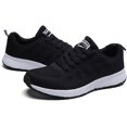 thumbnail image 2 of Women's Lightweight Casual Walking Shoes - Fashion Breathable Mesh Sneakers with Cushioning Sole - Comfortable Slip-on Flats for All-Day Wear, Travel, Gym & Outdoor Activities, 2 of 6