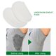 thumbnail image 3 of Cómodas almohadillas absorbentes de sudor en las axilas Algodón unisex Protector contra sudor en las axilas Almohadillas para, sin sudor Protección en las axilas Lucha contra(6 Saludable Crtynell NO, 3 of 7