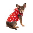 thumbnail image 2 of Vibrant Life Red Holiday Tree Pet Hoodie - Sweat à capuche pour chien et chat, 2 of 7
