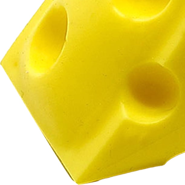 Fromage à Presser, Fromage Jaune Mou à Presser Jouets Antistress Amusants Imitant la Nourriture pour Le Bureau l'École la Décoration Maison Cadeau Adulte