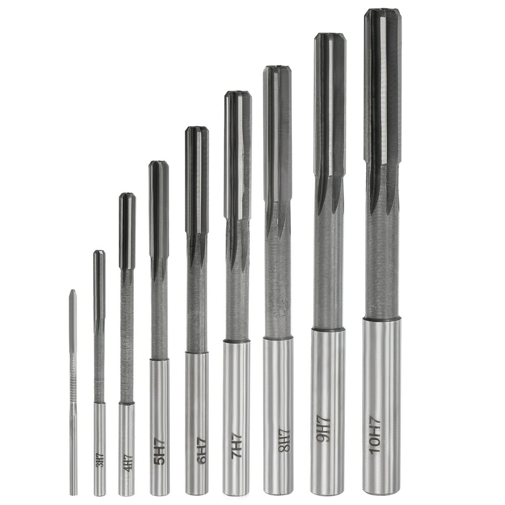 Chucking Reamer Set Lathe Machine Reamer Straight Flute Milling Cutter ...