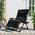thumbnail image 6 of ELPOSUN 500LB Oversized Zero Gravity Chair Patio Reclining Chair with Cushion, Outdoor Folding Adjustable Recliner with Cup Holder, Foot Rest & Padded Headrest, 6 of 8