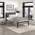 thumbnail image 2 of Lexicon Samuel Twin Metal Platform Bed, 2 of 8