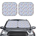 thumbnail image 2 of Sikiie Sailboats And Seagulls Print Foldable Car Windshield Sun Visor, Car Window Sunshade Suitable for Sedan, SUV and Truck Car Accessories-Large, 2 of 6